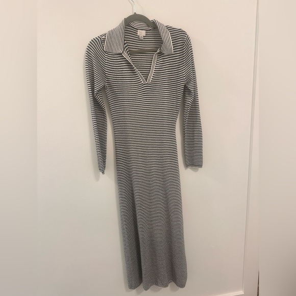 A New Day Striped Sweater Maxi Dress – Size S (New Without Tags) - Picture 3 of 6